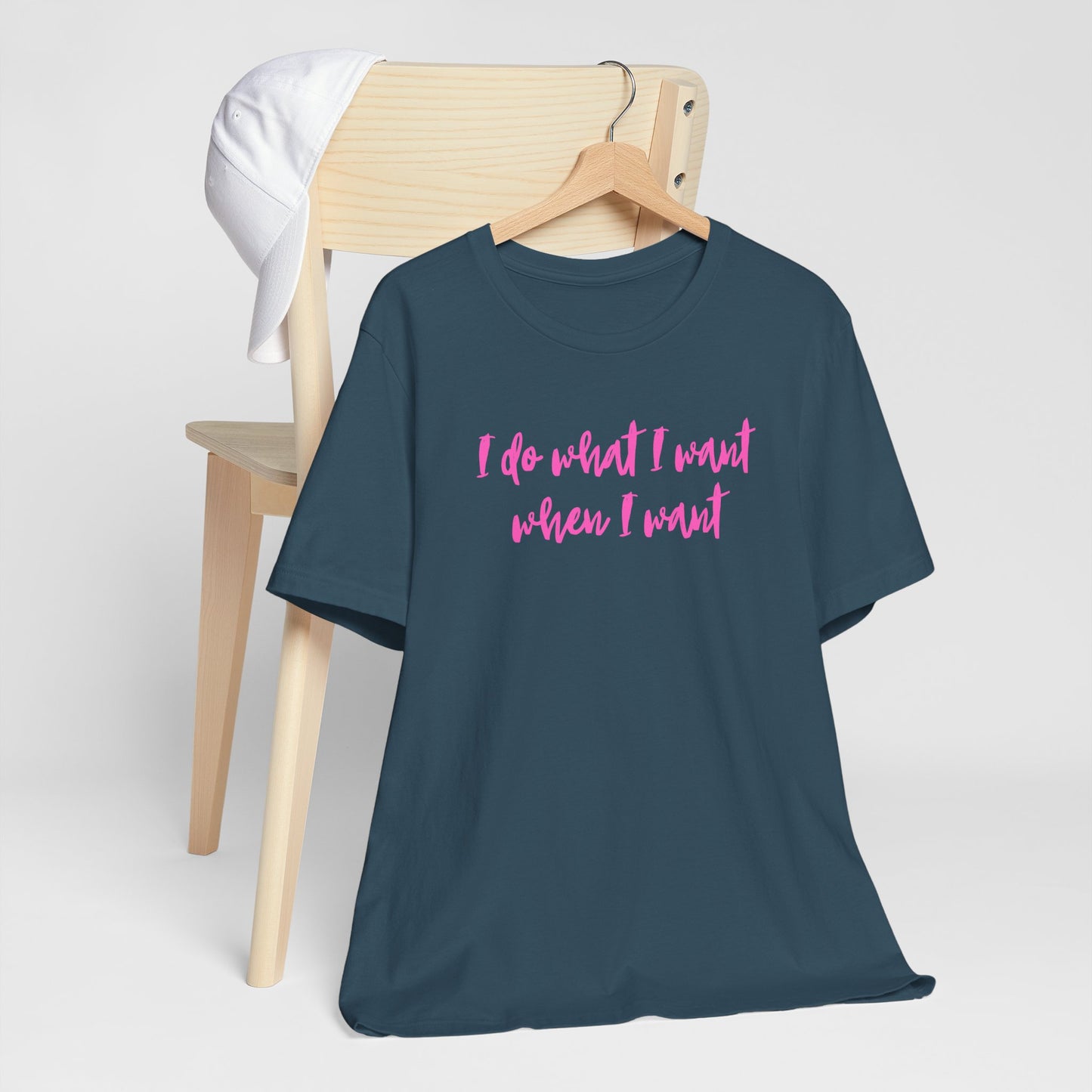 "I Do What I Want" Unisex Jersey Tee - Casual Comfort for Free Spirits