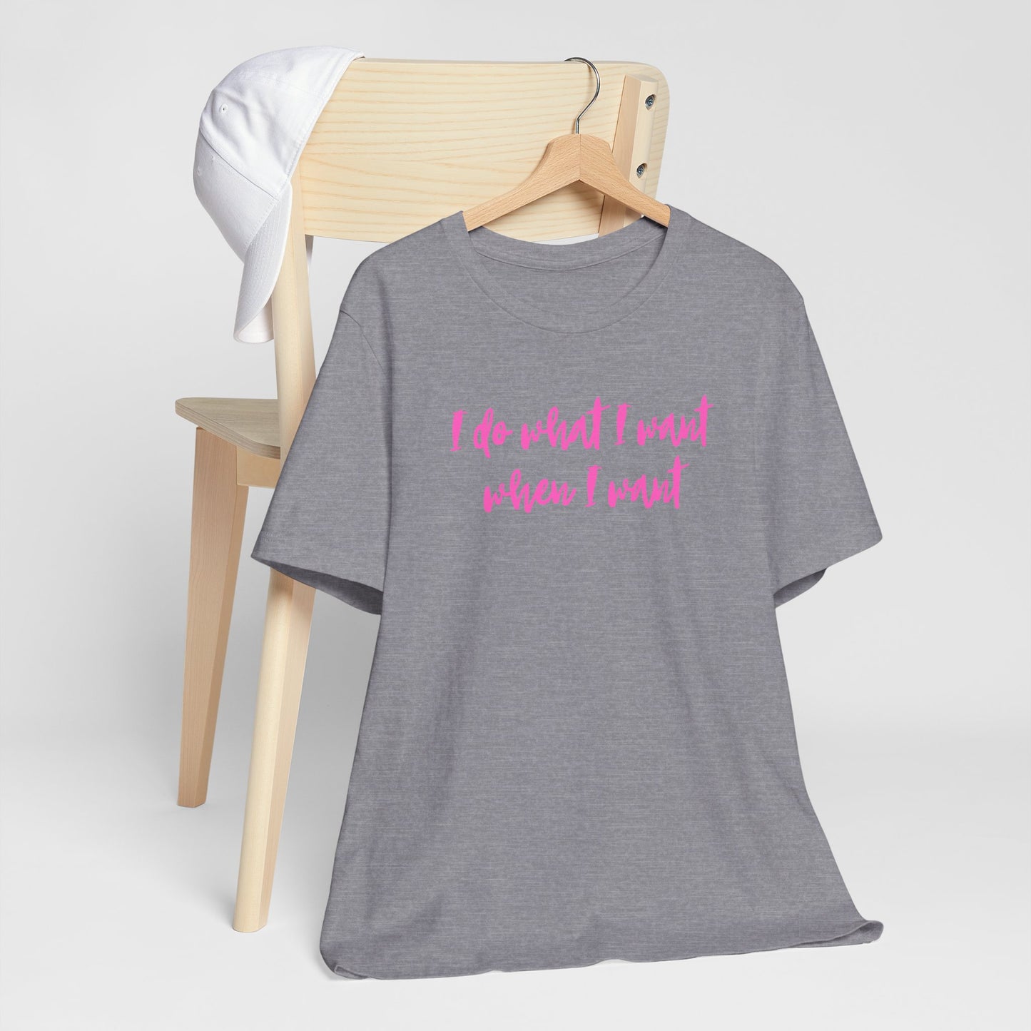 "I Do What I Want" Unisex Jersey Tee - Casual Comfort for Free Spirits