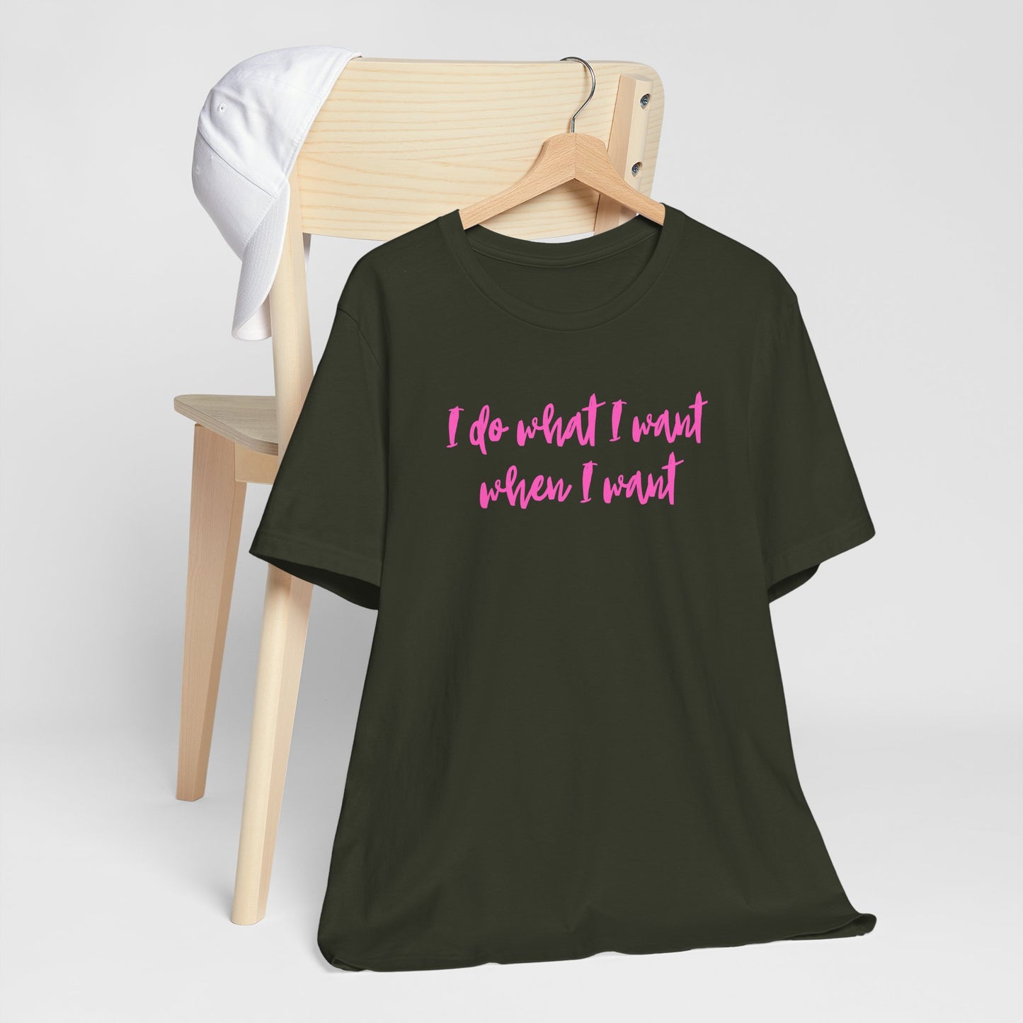 "I Do What I Want" Unisex Jersey Tee - Casual Comfort for Free Spirits
