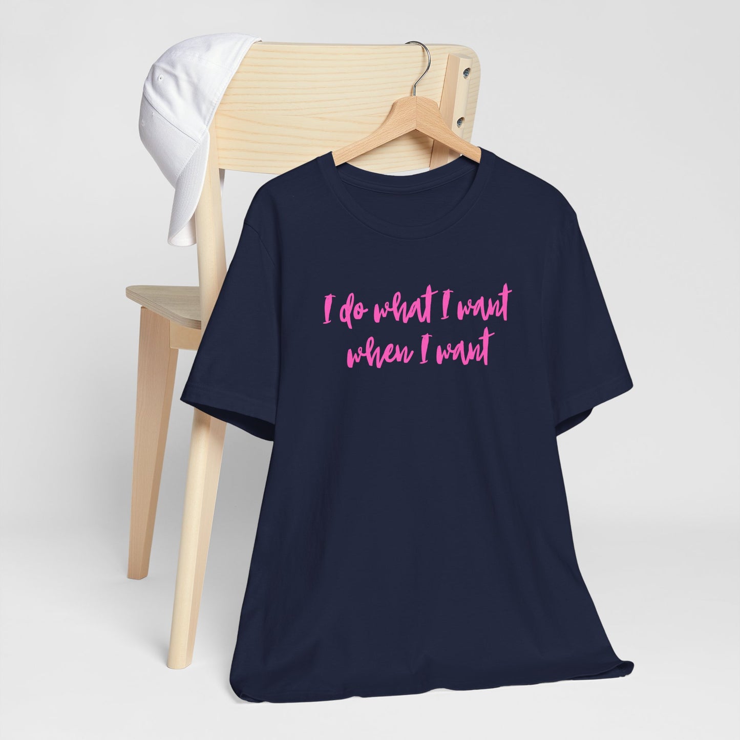 "I Do What I Want" Unisex Jersey Tee - Casual Comfort for Free Spirits