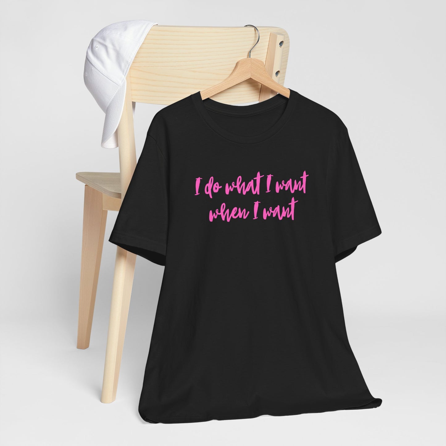 "I Do What I Want" Unisex Jersey Tee - Casual Comfort for Free Spirits