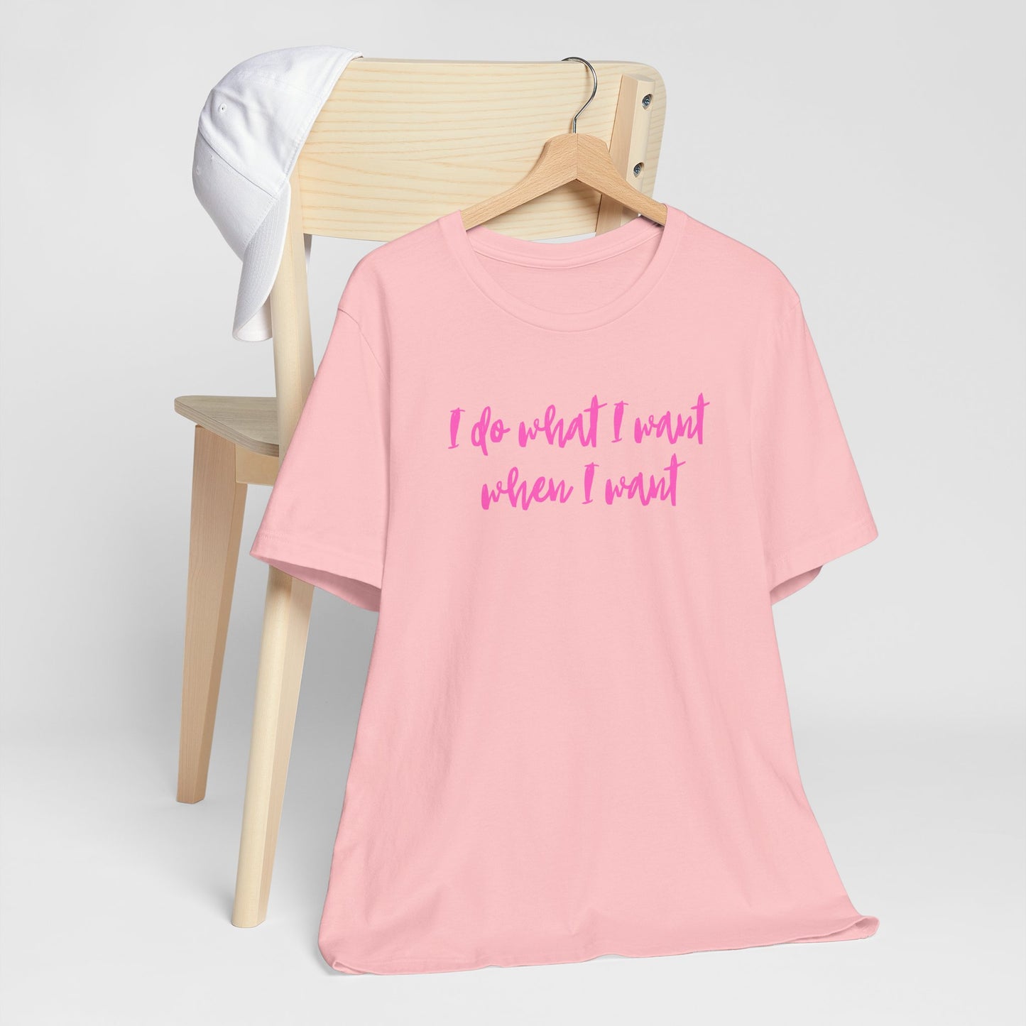 "I Do What I Want" Unisex Jersey Tee - Casual Comfort for Free Spirits