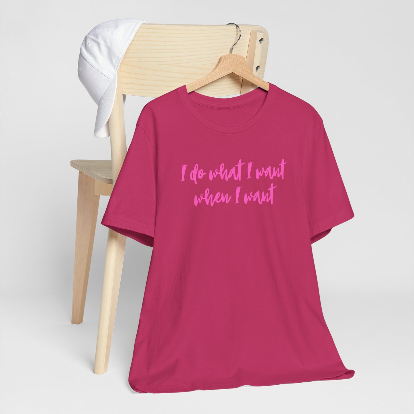 "I Do What I Want" Unisex Jersey Tee - Casual Comfort for Free Spirits