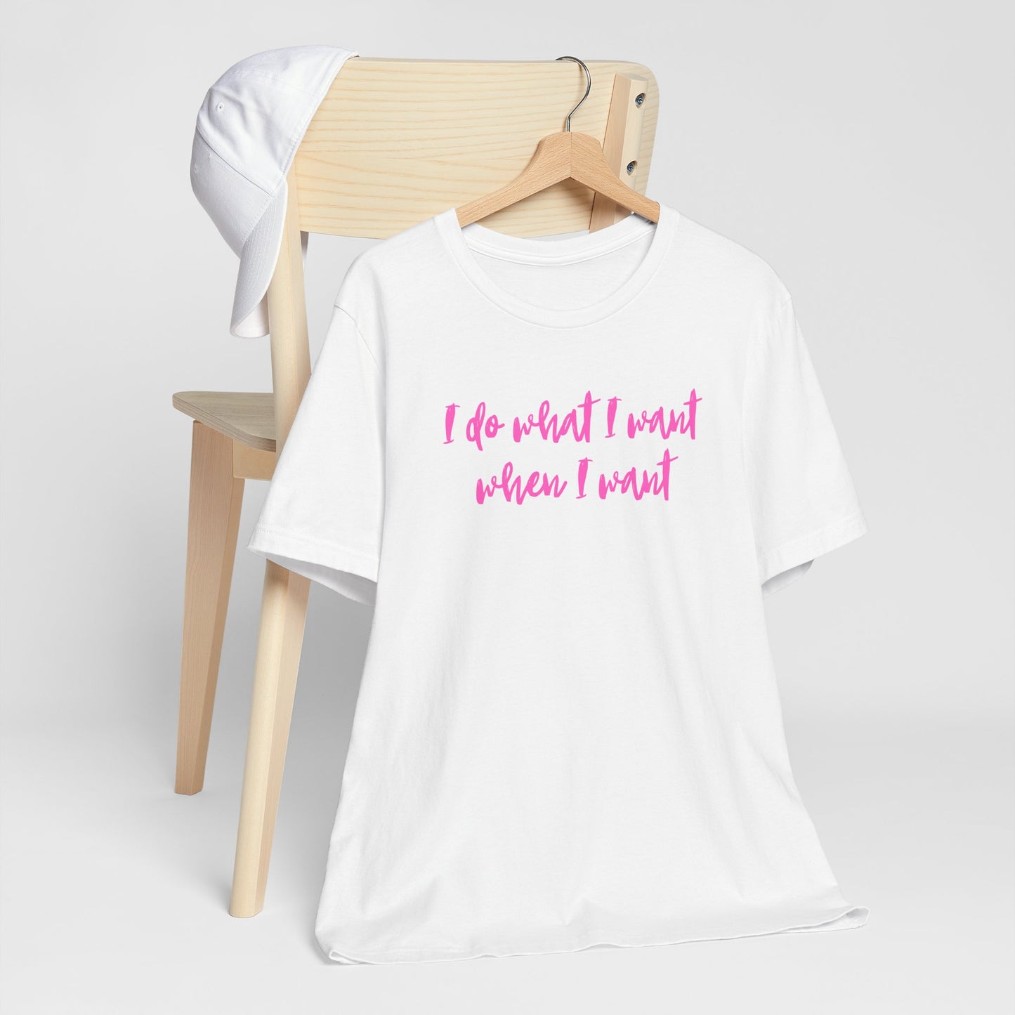 "I Do What I Want" Unisex Jersey Tee - Casual Comfort for Free Spirits