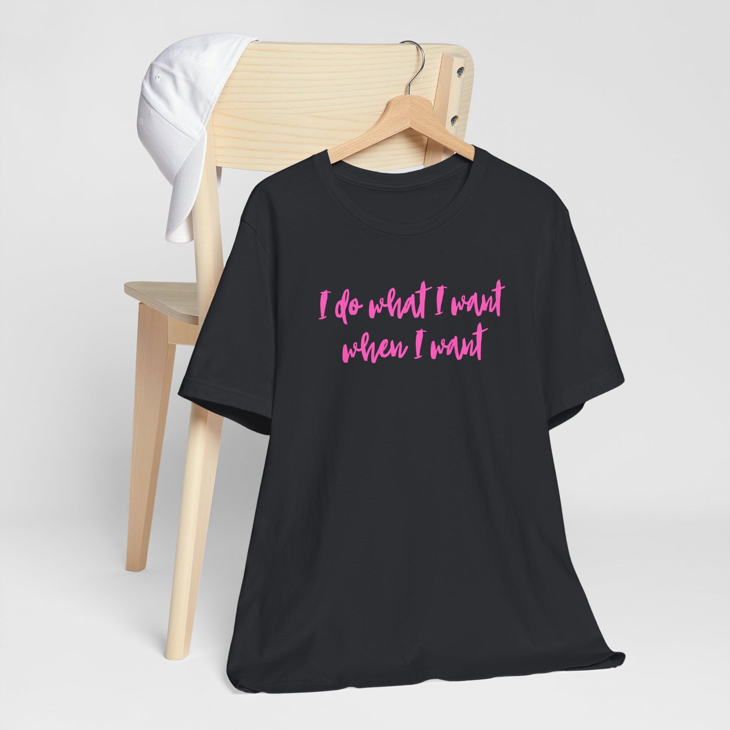"I Do What I Want" Unisex Jersey Tee - Casual Comfort for Free Spirits